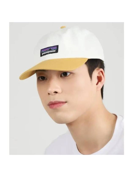 P6 Label Trade Ball Cap White - PATAGONIA - BALAAN 1