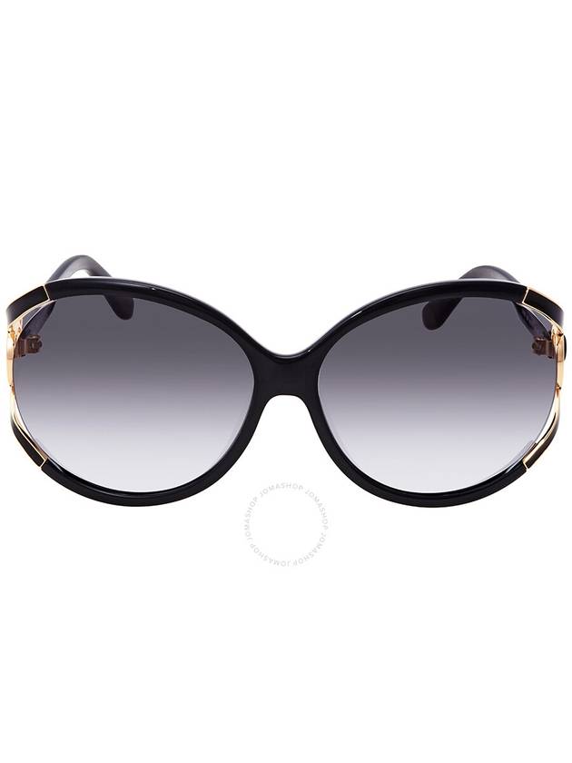 Eyewear Round Sunglasses Black - SALVATORE FERRAGAMO - BALAAN 3