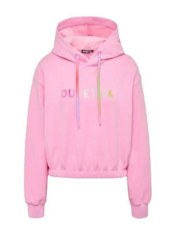 Tornella Pink Women s Hooded Sweatshirt - DUVETICA - BALAAN 1