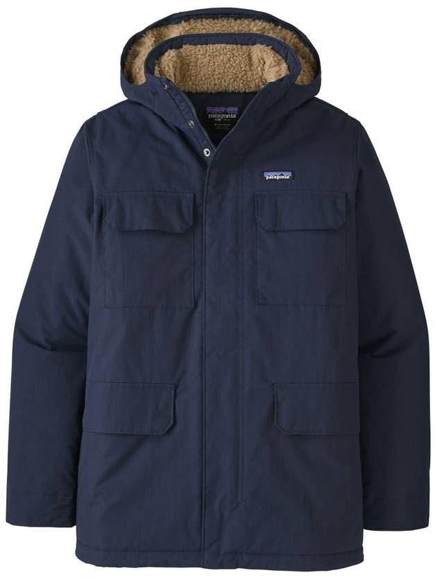 Men's Isthmus Hooded Parka Navy - PATAGONIA - BALAAN 2