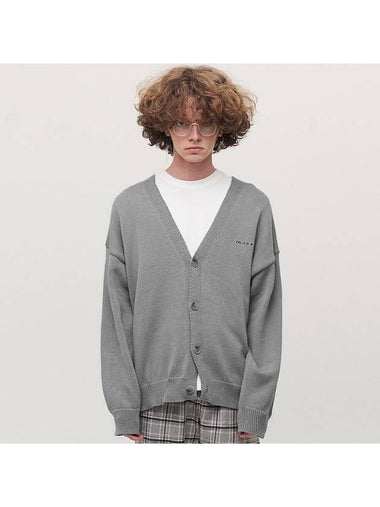 RC Cardigan Grey - REPLAYCONTAINER - BALAAN 1