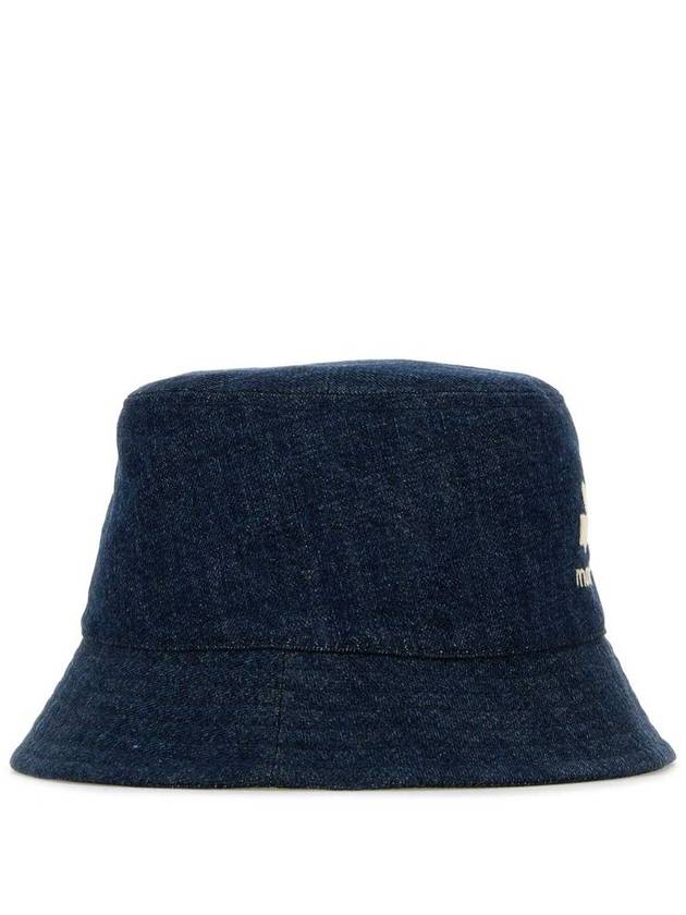 Hailey Denim Bucket Hat Blue - ISABEL MARANT - BALAAN 3