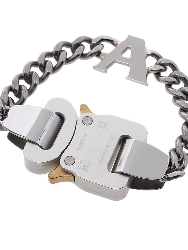 Charm Buckle Chain Bracelet Silver - 1017 ALYX 9SM - BALAAN 4