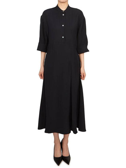 Sabo Midi Dress Darkest Navy - STUDIO NICHOLSON - BALAAN 2