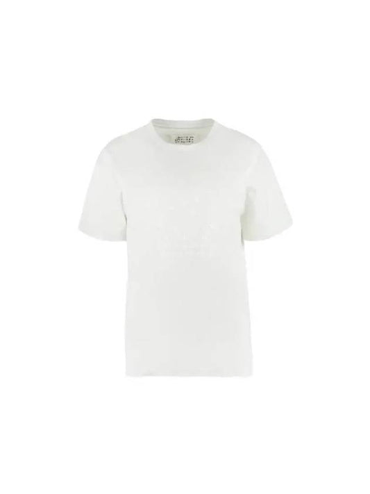 Women's Numeric Logo Short Sleeve T-Shirt Offwhite - MAISON MARGIELA - BALAAN 2