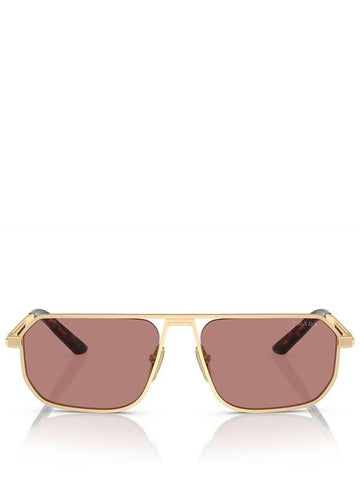 Prada PR A53S Matte Pale Gold - PRADA - BALAAN 1