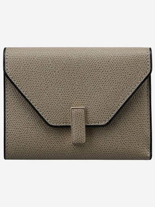 SGES0005028LOCPS99 MO Iside Women s Half Wallet Oyster - VALEXTRA - BALAAN 1
