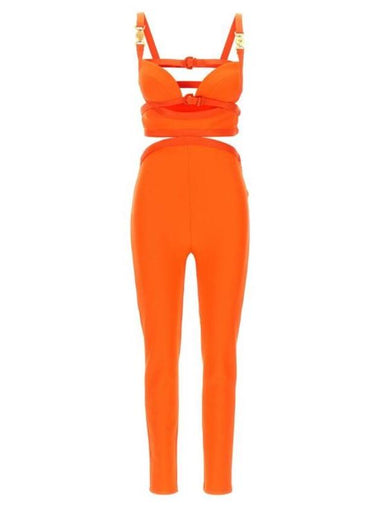 Jumpsuit 10119181A086951R900 Orange - VERSACE - BALAAN 1