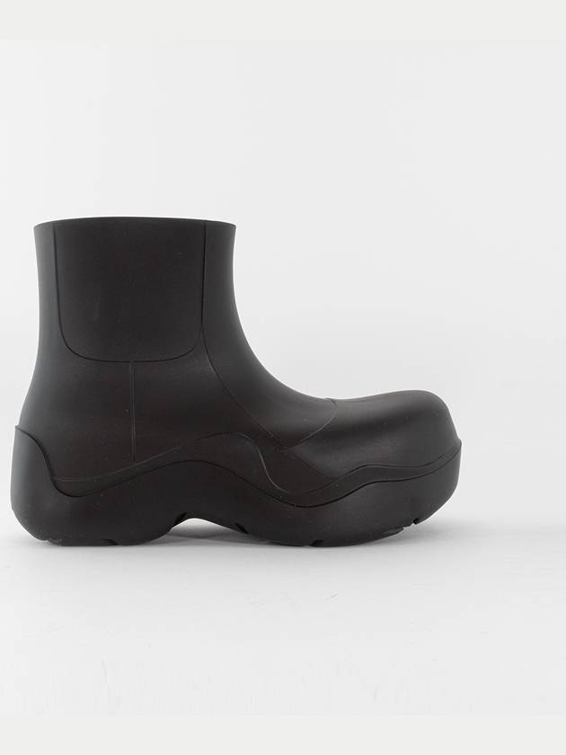 Puddle Rubber Ankle Boots Fondente - BOTTEGA VENETA - BALAAN 2
