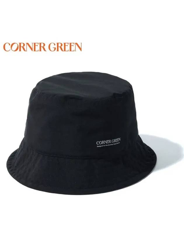 Corner Green RBH2 Protect Unisex Rain Bucket Hat Black - ETC - BALAAN 1