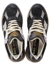 Dad-Star Mesh Nappa Leather Low Top Sneakers Black Ice Grey - GOLDEN GOOSE - BALAAN 3