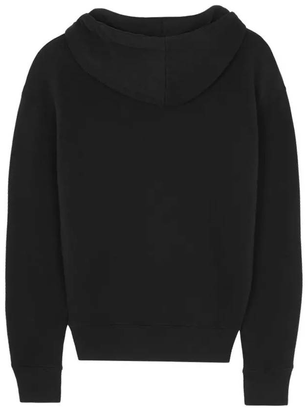 Chillax Fox Patch Classic Hoodie Black - MAISON KITSUNE - BALAAN 4