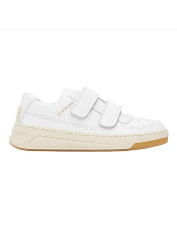 Velcro Strap Low Top Sneakers White - ACNE STUDIOS - BALAAN 1