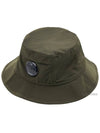 Chrome R Lens Bucket Hat Green - CP COMPANY - BALAAN 11