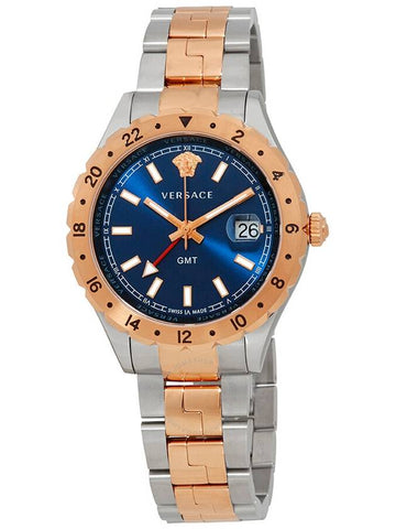 Versace Hellenyium GMT Blue Dial Men's Watch V11060017 - VERSACE - BALAAN 1