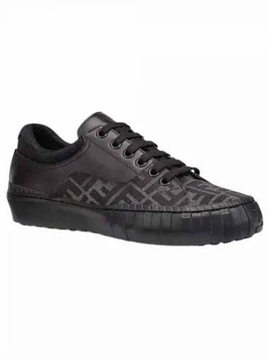 FF Logo Force Sneakers Black Men s Shoes 235414 - FENDI - BALAAN 1