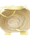 Sense Small Raffia Tote Bag Beige Yellow - CHLOE - BALAAN 11