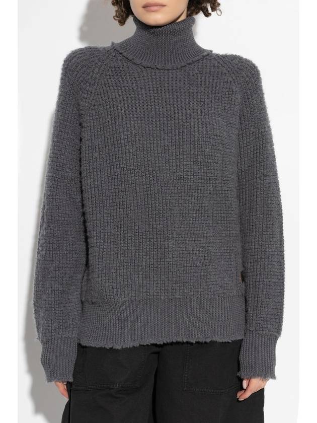 Dsquared2 Wool Turtleneck, Women's, Grey - DSQUARED2 - BALAAN 3