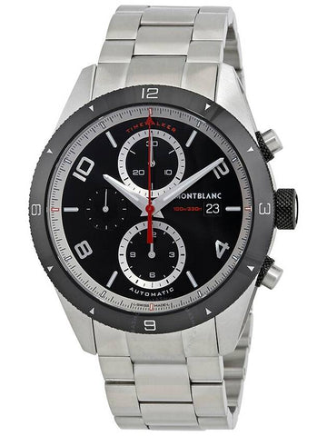 Montblanc TimeWalker Chronograph Automatic Black Dial Men's Watch 116097 - MONTBLANC - BALAAN 1