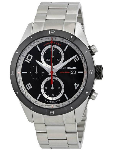 Montblanc TimeWalker Chronograph Automatic Black Dial Men's Watch 116097 - MONTBLANC - BALAAN 1