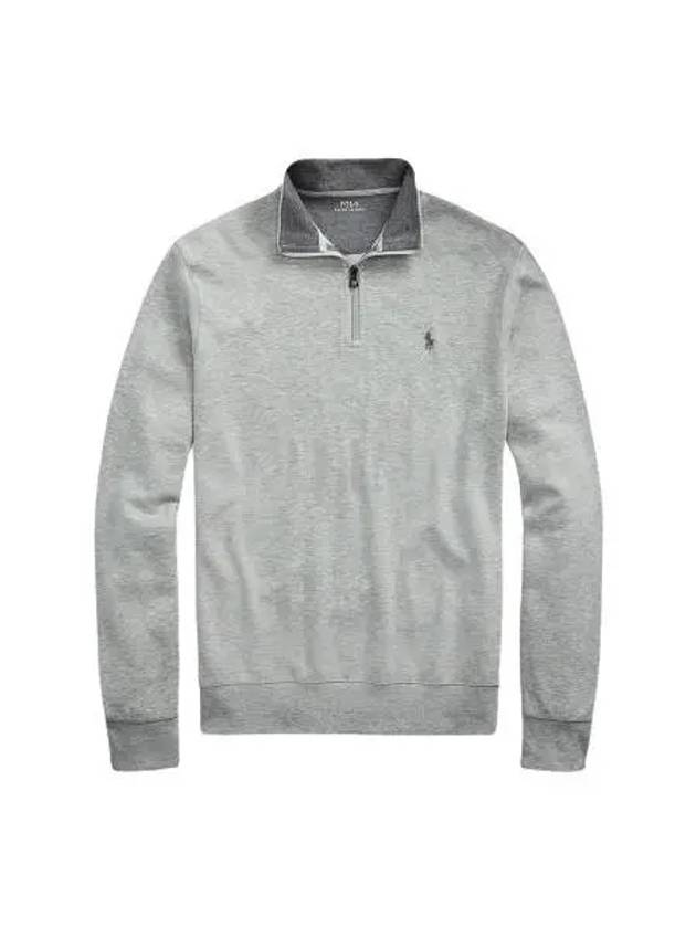 Pony Logo Half Zip-up Sweatshirt Grey - POLO RALPH LAUREN - BALAAN 2