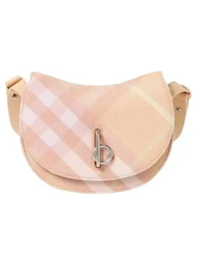 Rocking Horse Check Mini Cross Bag Pink - BURBERRY - BALAAN 2