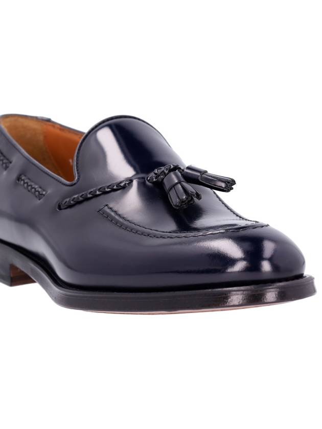 LEATHER LOAFERS WITH TASSELS - DOUCAL'S - BALAAN 4