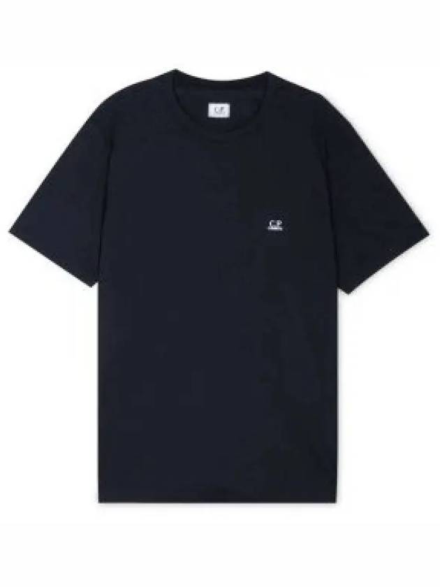 30/1 Jersey Goggle Short Sleeve T-Shirt Navy - CP COMPANY - BALAAN 2