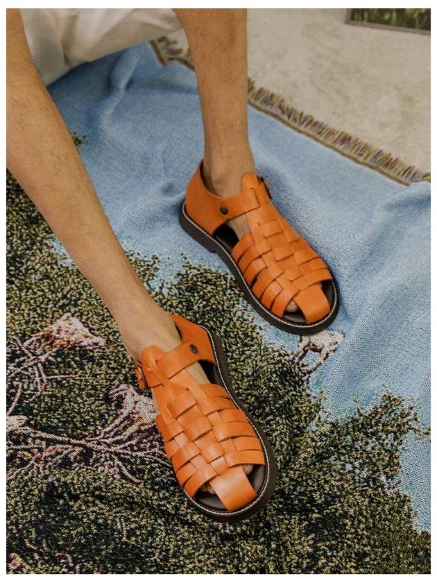 Antichi Romani Fisherman leather sandals Florence collection - ANTICHI ROMANI - BALAAN 2