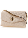 Kira Chevron Chain Long Wallet New Cream - TORY BURCH - BALAAN 3