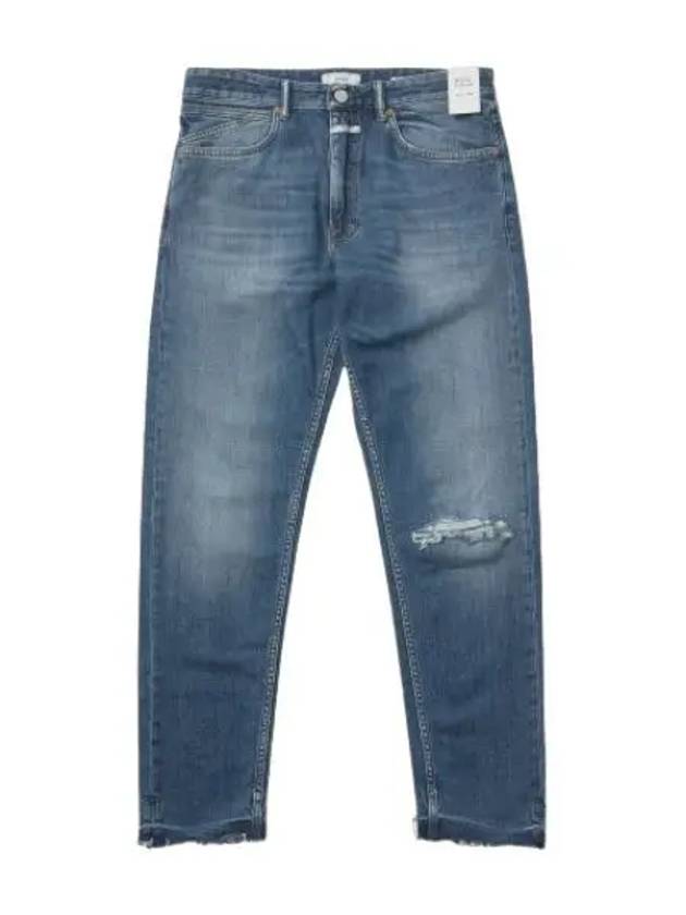 Cooper Tapered Denim Pants Mid Blue Jeans - CLOSED - BALAAN 1