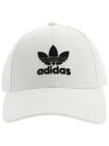 Classic Trefoil Ball Cap White - ADIDAS - BALAAN.