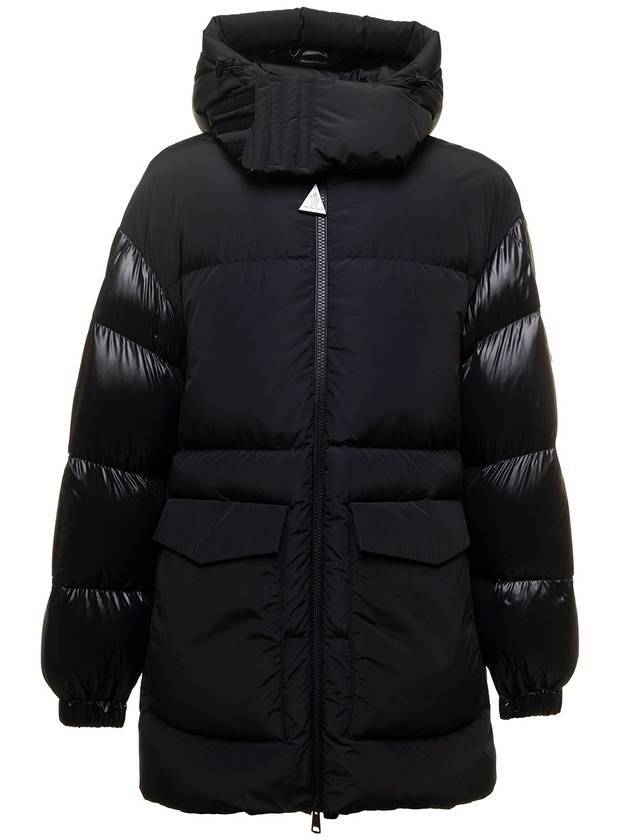 Genius BRESSAY Contrast Padding Black - MONCLER - BALAAN 1