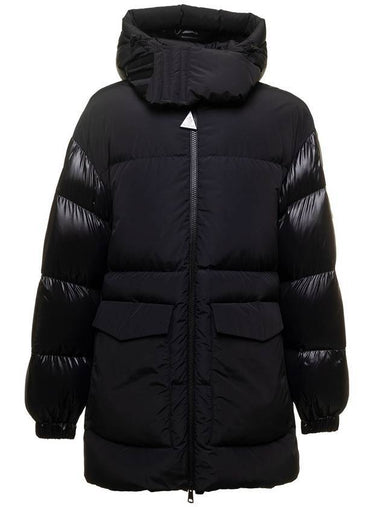 Genius Bressay Contrast Padding Black - MONCLER - BALAAN 1