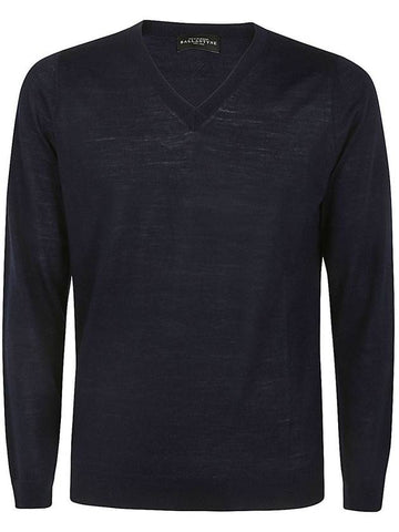 Ballantyne V Neck Slim Fit Pullover Clothing - BALLANTYNE - BALAAN 1