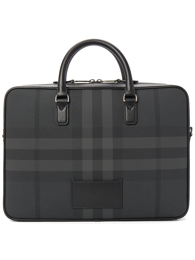 Slim Ainsworth Check Case Dark Grey - BURBERRY - BALAAN 5