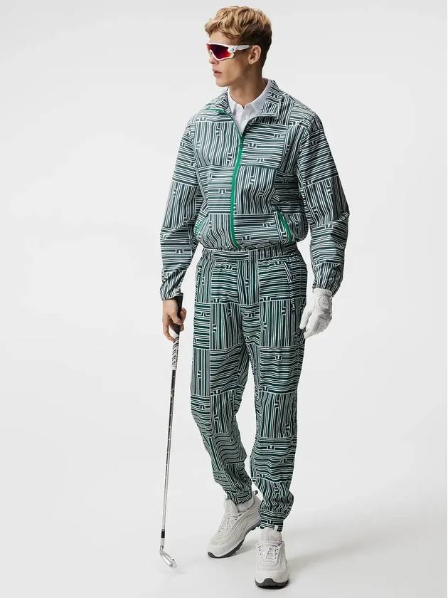 SS Men s Golf Pants Petrus Print Bridge Stripe - J.LINDEBERG - BALAAN 3