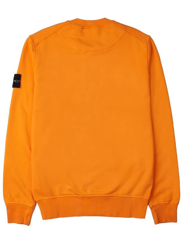 Wappen Patch Crew Neck Sweatshirt Orange - STONE ISLAND - BALAAN 3