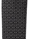 Silk Jacquard Tie Black - SALVATORE FERRAGAMO - BALAAN 5