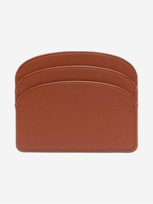 Demi Lune Card Wallet Brown - A.P.C. - BALAAN 3