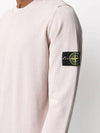 Wappen Patch Cotton Knit Top Rose Quartz - STONE ISLAND - BALAAN 3