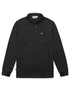 Jacquard Pocket Long Sleeve T-Shirt 9402GBZP - BLACK&WHITE - BALAAN 3