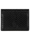 Chios Spike Card Wallet Black - CHRISTIAN LOUBOUTIN - BALAAN 3