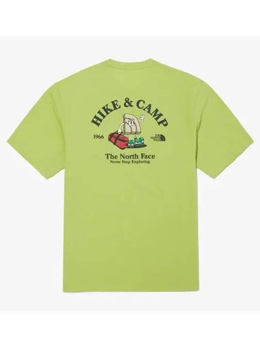 The North Face NT7UQ15C Men s Hike Camp Short Sleeve Round Tee - THE NORTH FACE - BALAAN 1