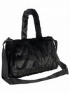 NSW faux fur tote bag 10L black FZ1323 010 - NIKE - BALAAN 2