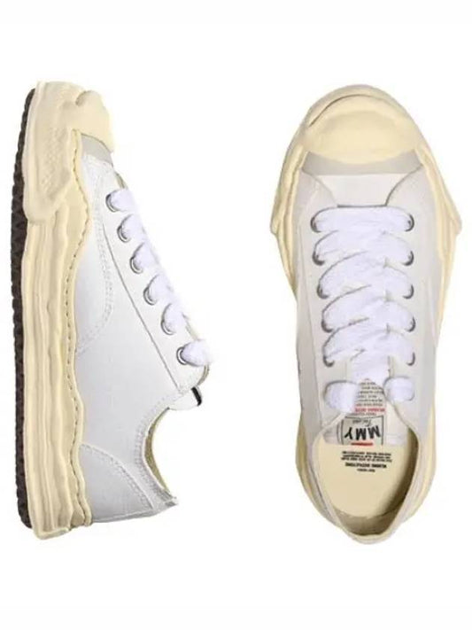 Hank Sole Canvas Low Top Sneakers Women s - MIHARA YASUHIRO - BALAAN 1