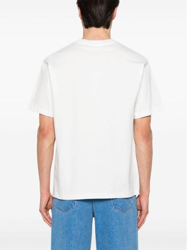 Pop Print Short Sleeve T-Shirt Off White - KENZO - BALAAN 3