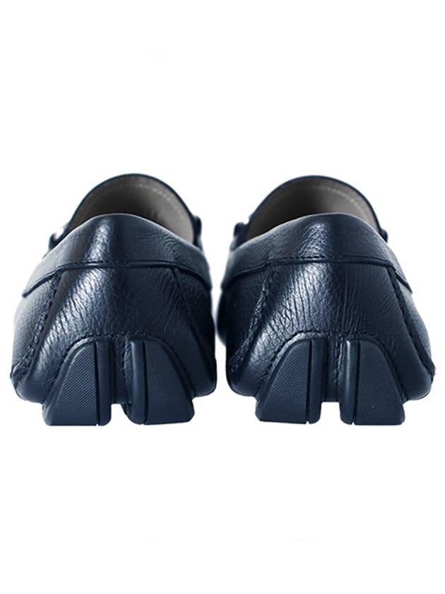 Salvatore Gancini Ornament Driving Shoes Navy - SALVATORE FERRAGAMO - BALAAN 5