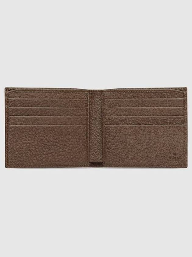 Ophidia GG Half Wallet Beige Ebony - GUCCI - BALAAN 5