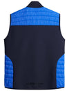 Men's Holden Quilt Hybrid Vest Club Blue - J.LINDEBERG - BALAAN 3